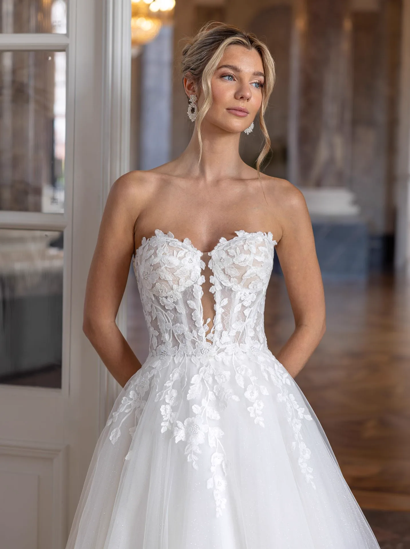Diane Legrand De Luxe 10012 — lace bodice and centre cut-out