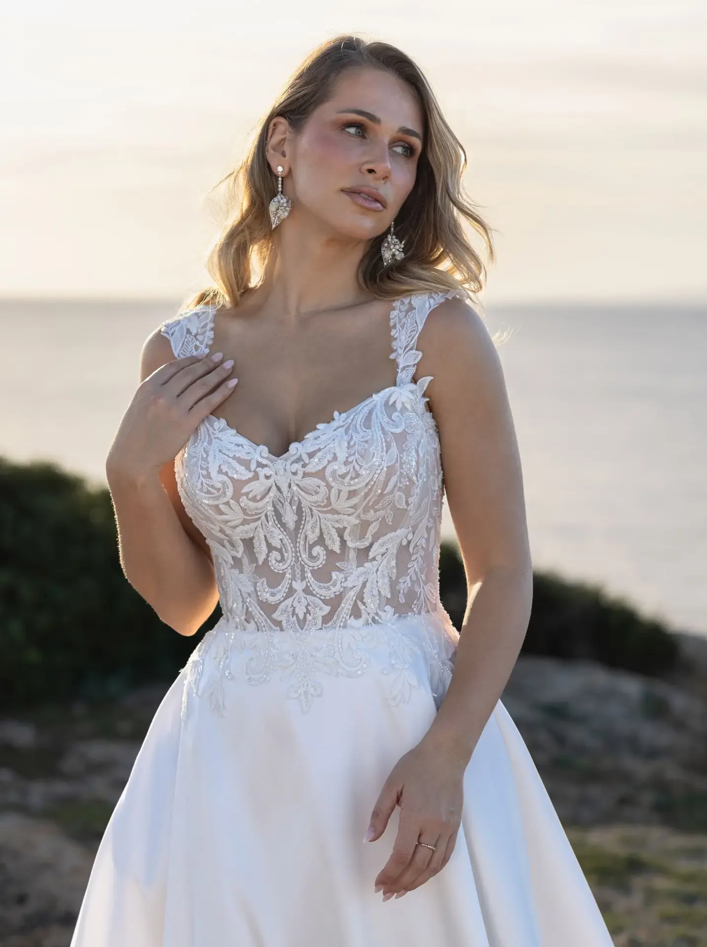 Lisa Donetti 3023 by Diane Legrand — sparkling lace bodice