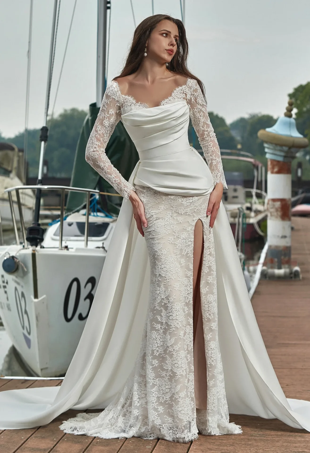 BOE Private Label bridal gown